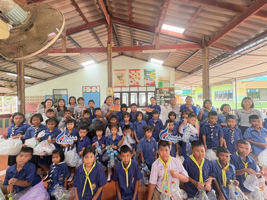 บรรยากาศกิจกรรมขวดแลกไข่